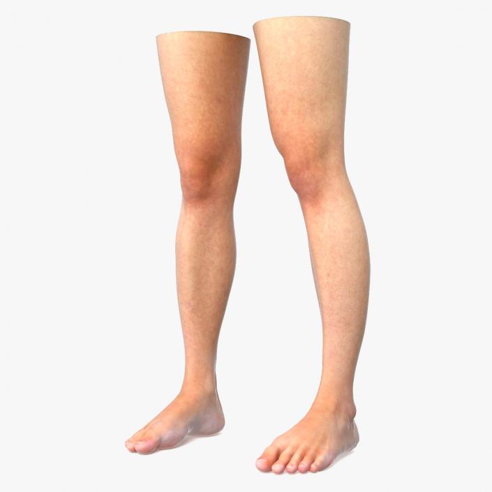 3D Female Legs 2 model