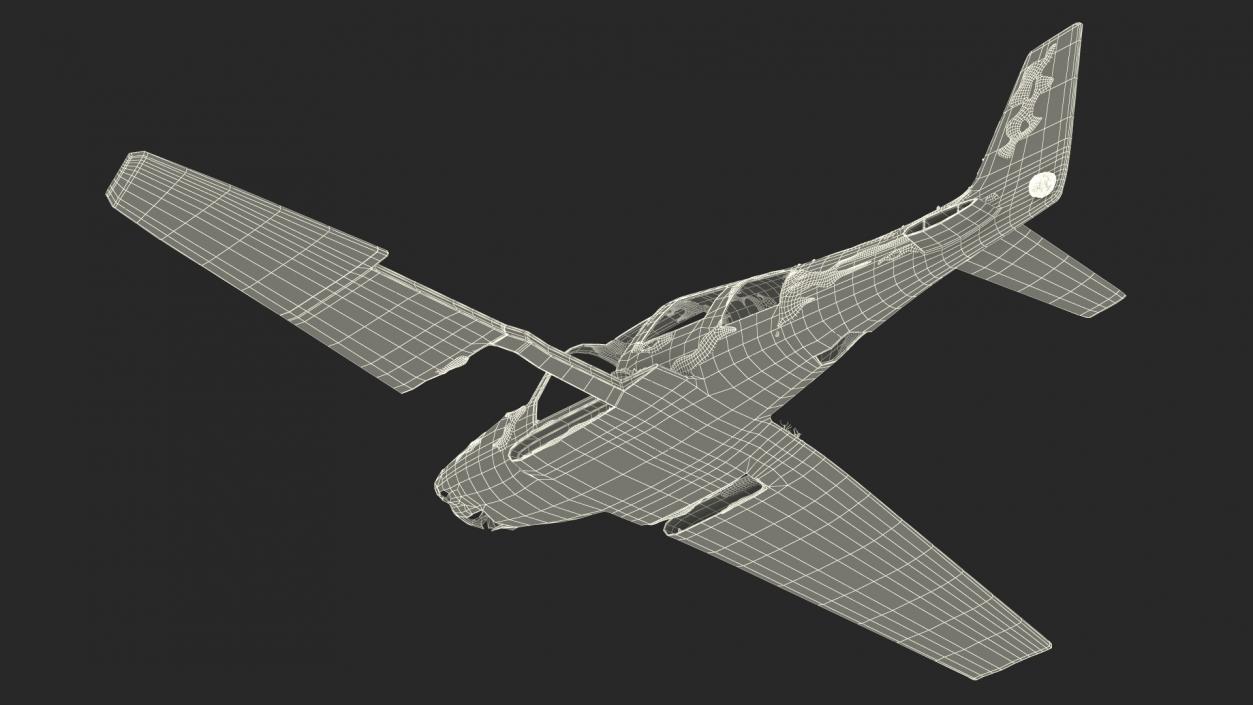 3D Airplane Wreckage from the Seabed model