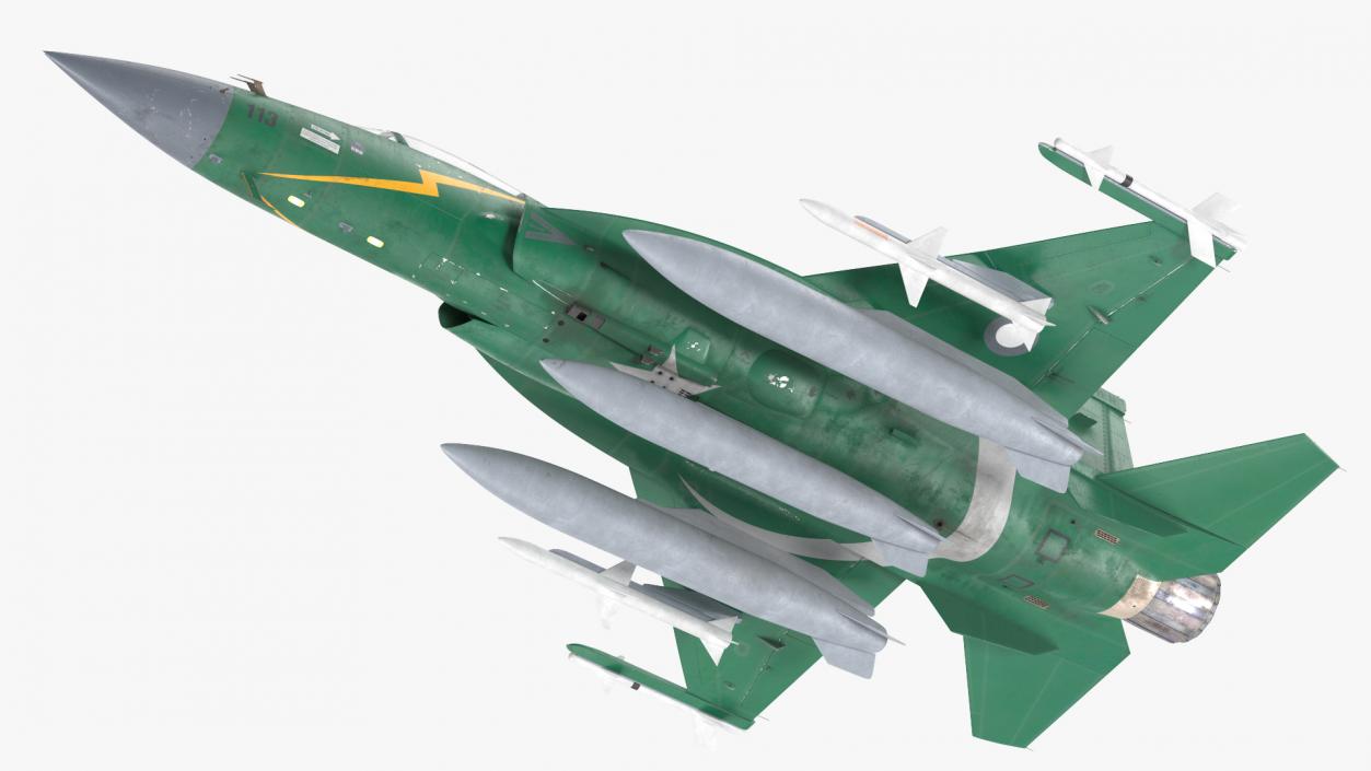 3D Chengdu FC-1 Xiaolong Flight model