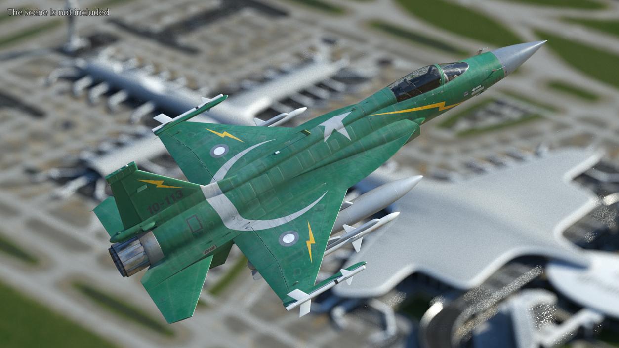 3D Chengdu FC-1 Xiaolong Flight model