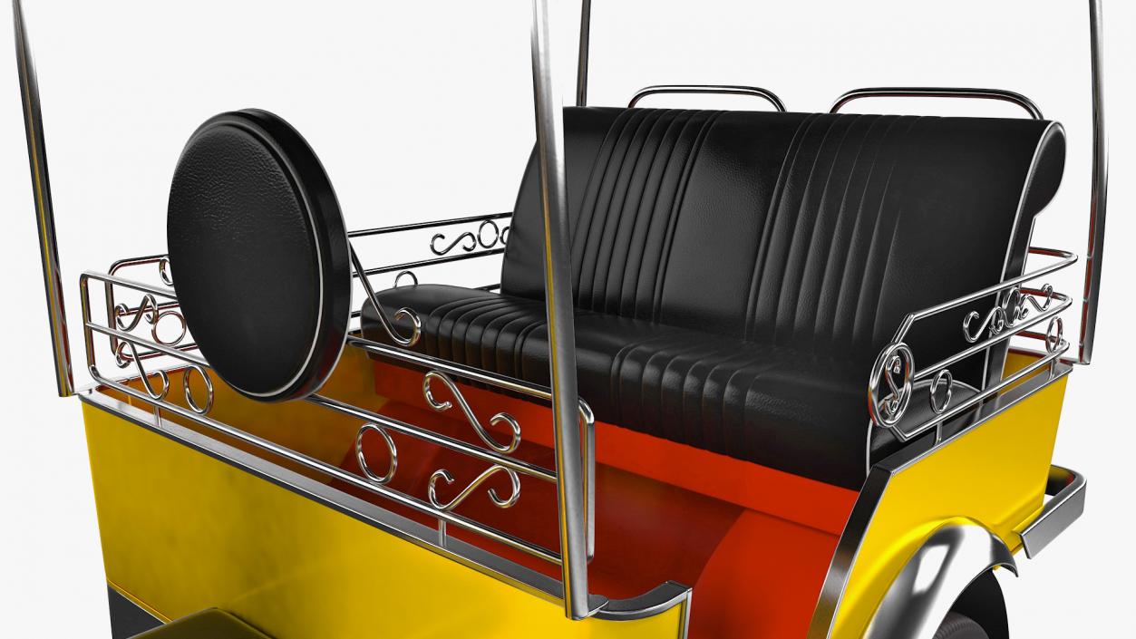 Three Wheeler Rickshaws Collection 3D model