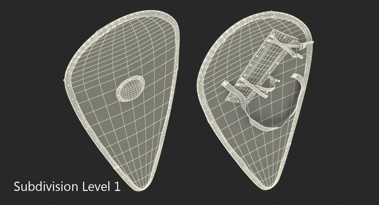 3D Norman Shield model