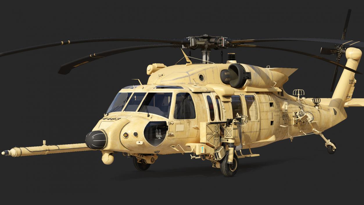 3D model Sikorsky HH60 Pave Hawk Desert