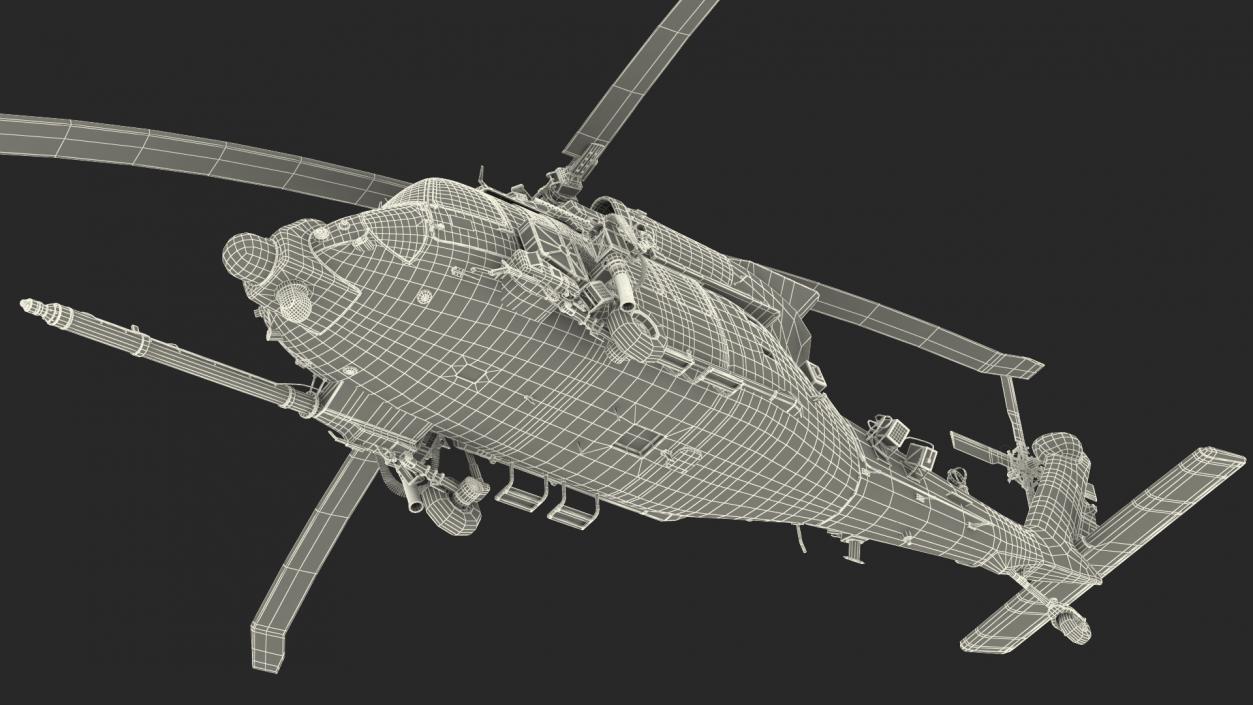 3D model Sikorsky HH60 Pave Hawk Desert