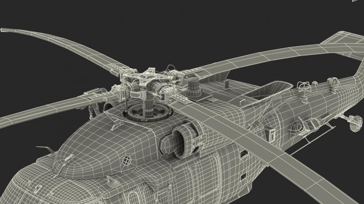 3D model Sikorsky HH60 Pave Hawk Desert