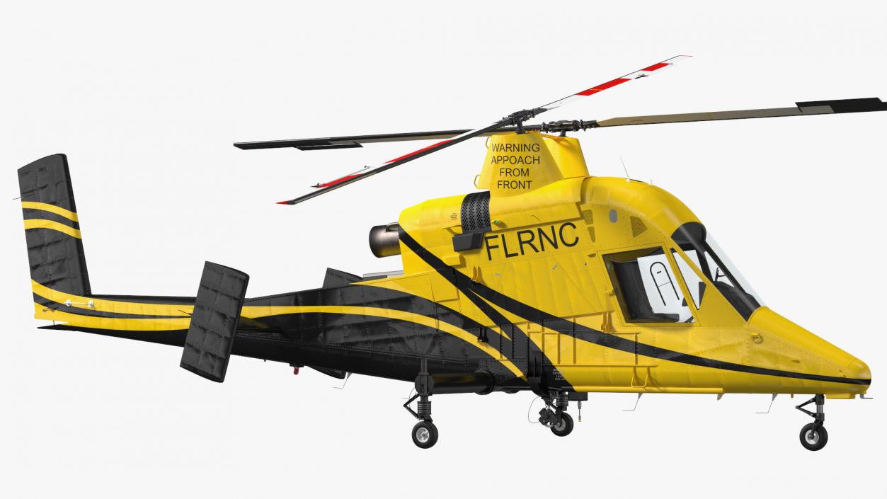 Kaman K Max Medium Lift Helicopter 3D model