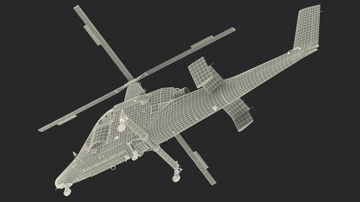 Kaman K Max Medium Lift Helicopter 3D model