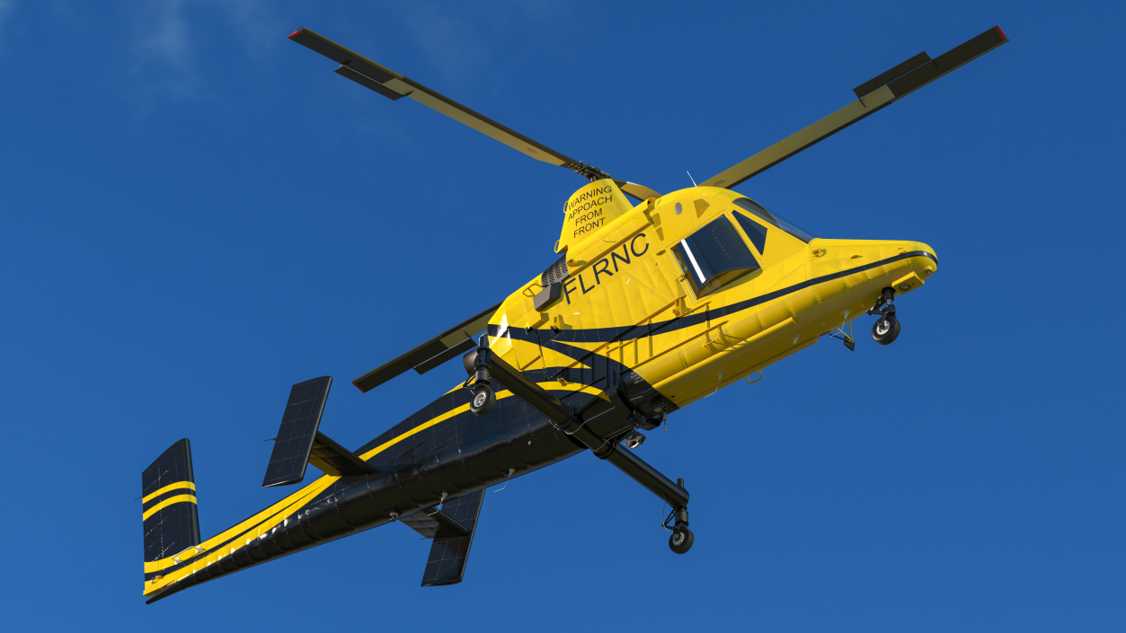 Kaman K Max Medium Lift Helicopter 3D model