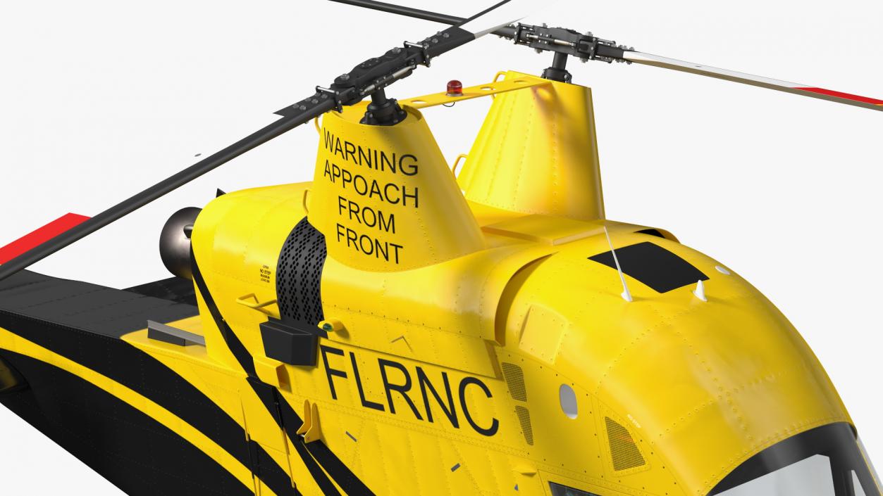 Kaman K Max Medium Lift Helicopter 3D model