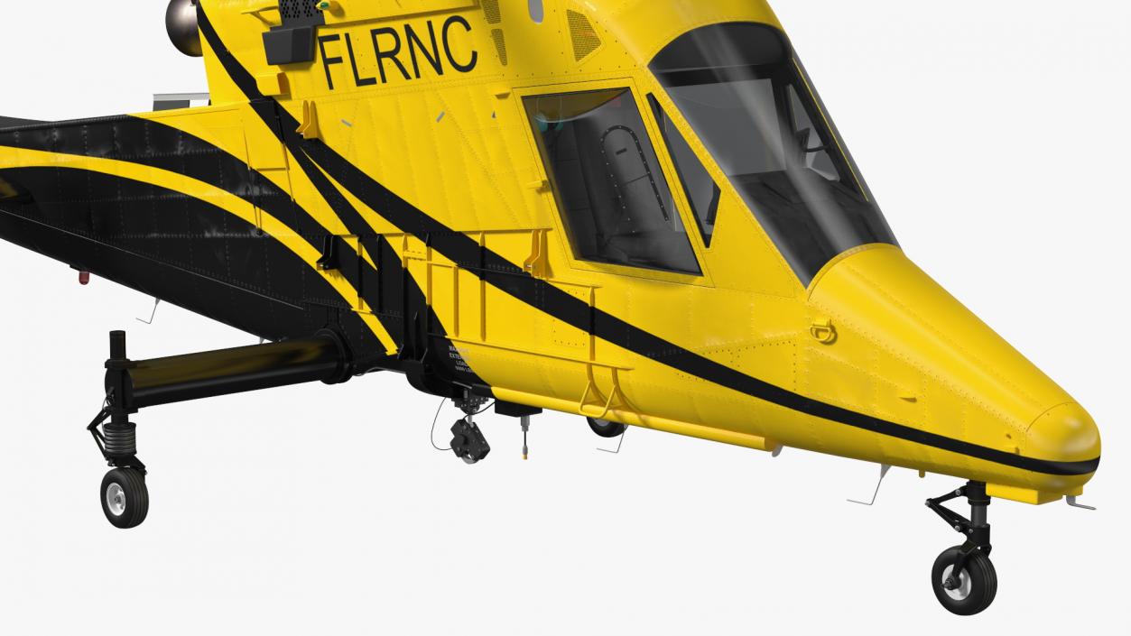 Kaman K Max Medium Lift Helicopter 3D model