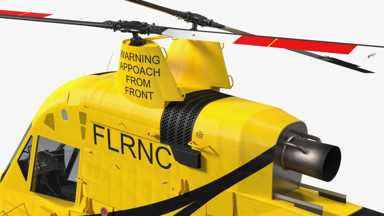 Kaman K Max Medium Lift Helicopter 3D model