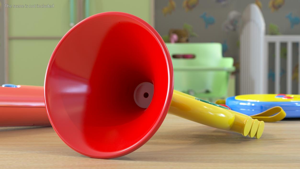 3D model Musical Toy  Instruments Collection