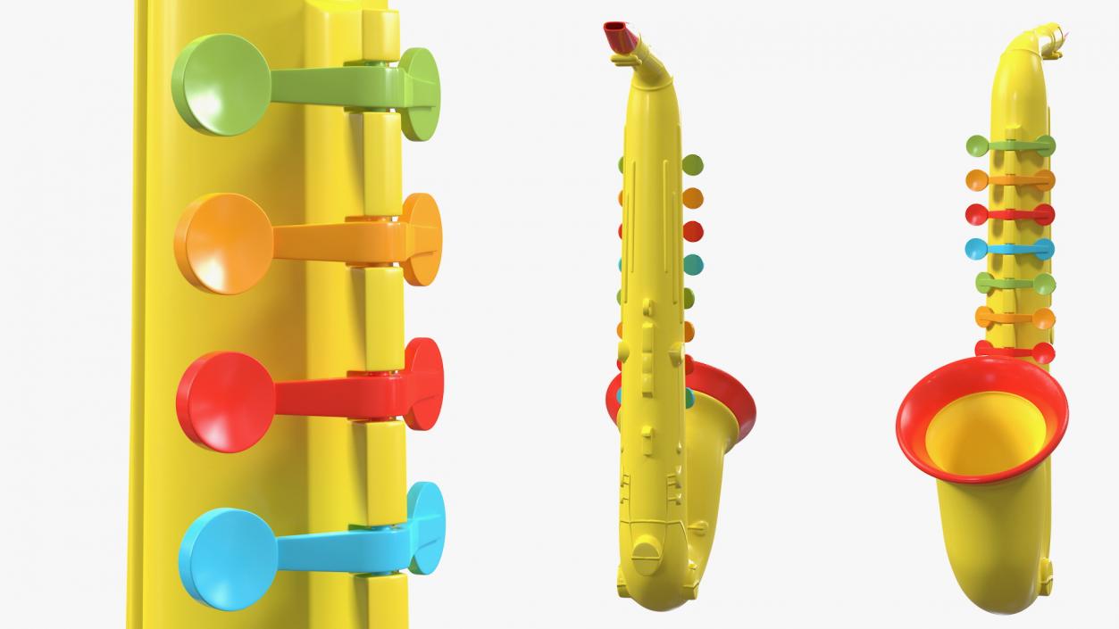 3D model Musical Toy  Instruments Collection