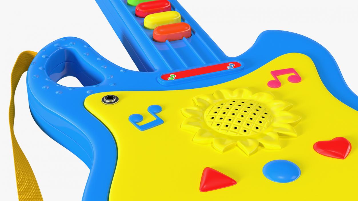 3D model Musical Toy  Instruments Collection