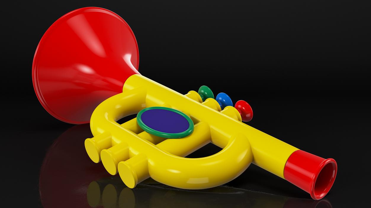 3D model Musical Toy  Instruments Collection