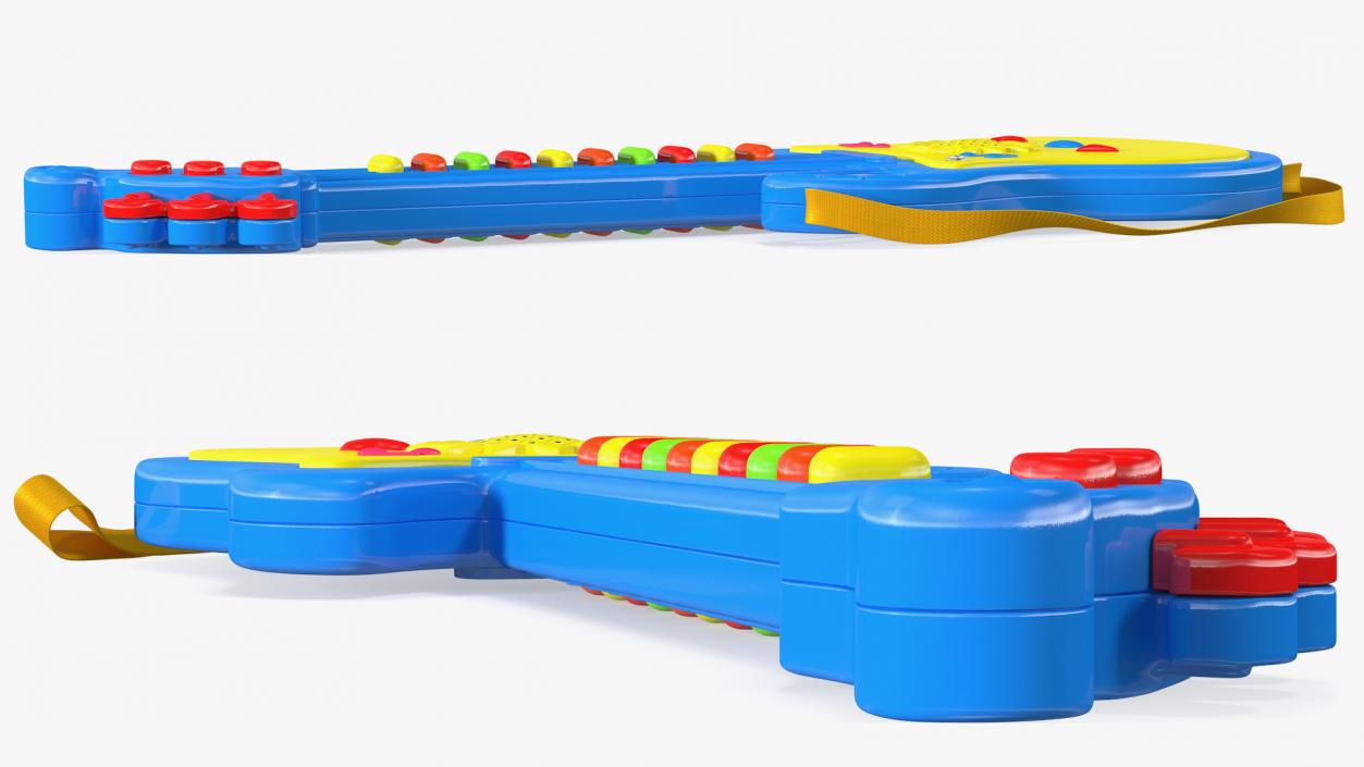 3D model Musical Toy  Instruments Collection