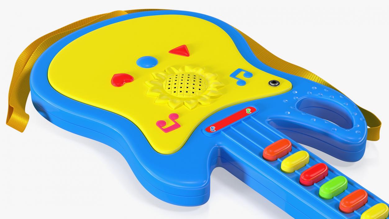 3D model Musical Toy  Instruments Collection