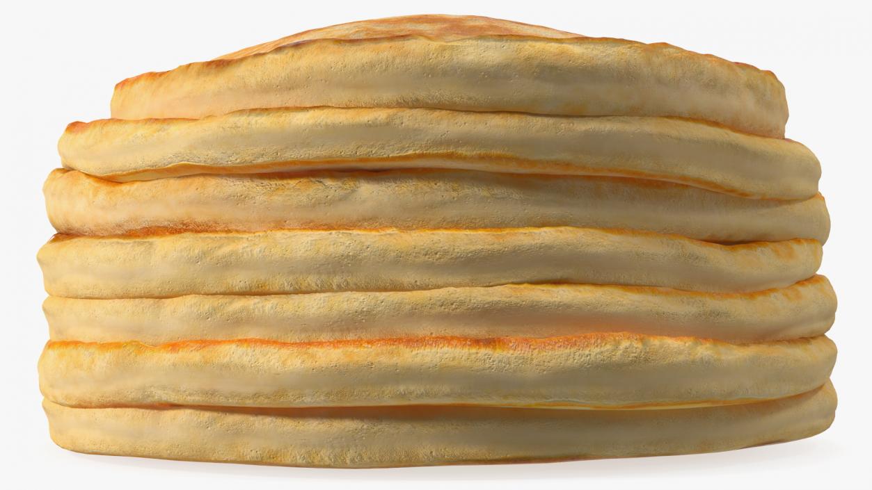 Seven Pancakes 3D model