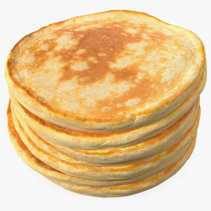 Seven Pancakes 3D model