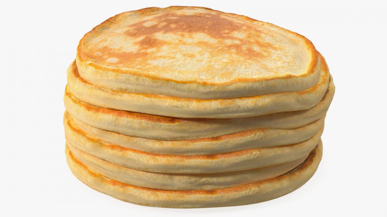 Seven Pancakes 3D model