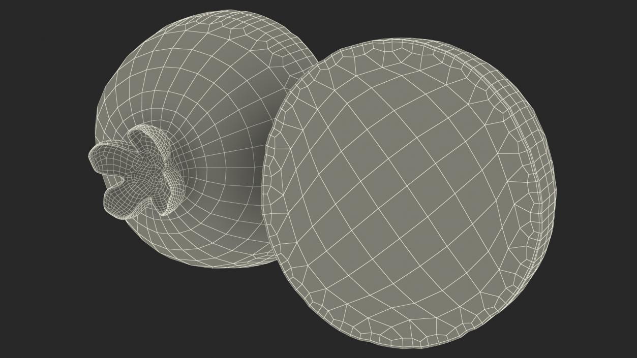 3D Cross Section Fruits Collection 6 model