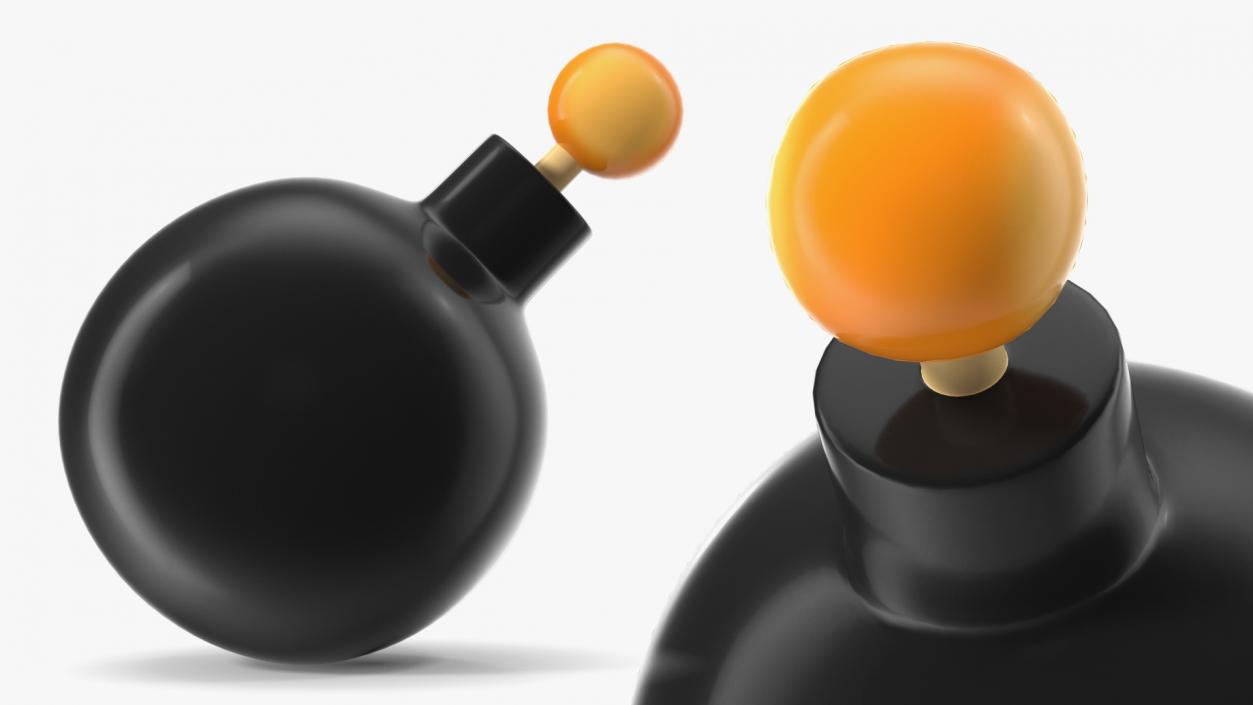 3D model Bomb Emoji