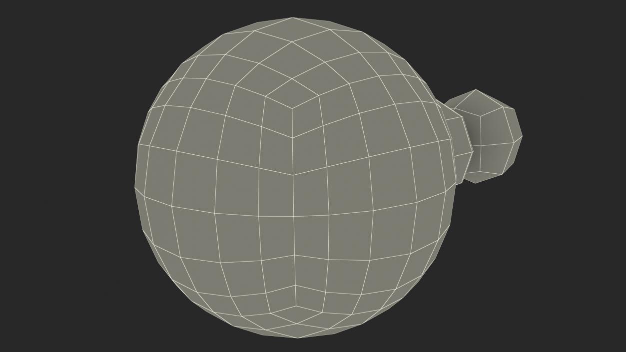 3D model Bomb Emoji