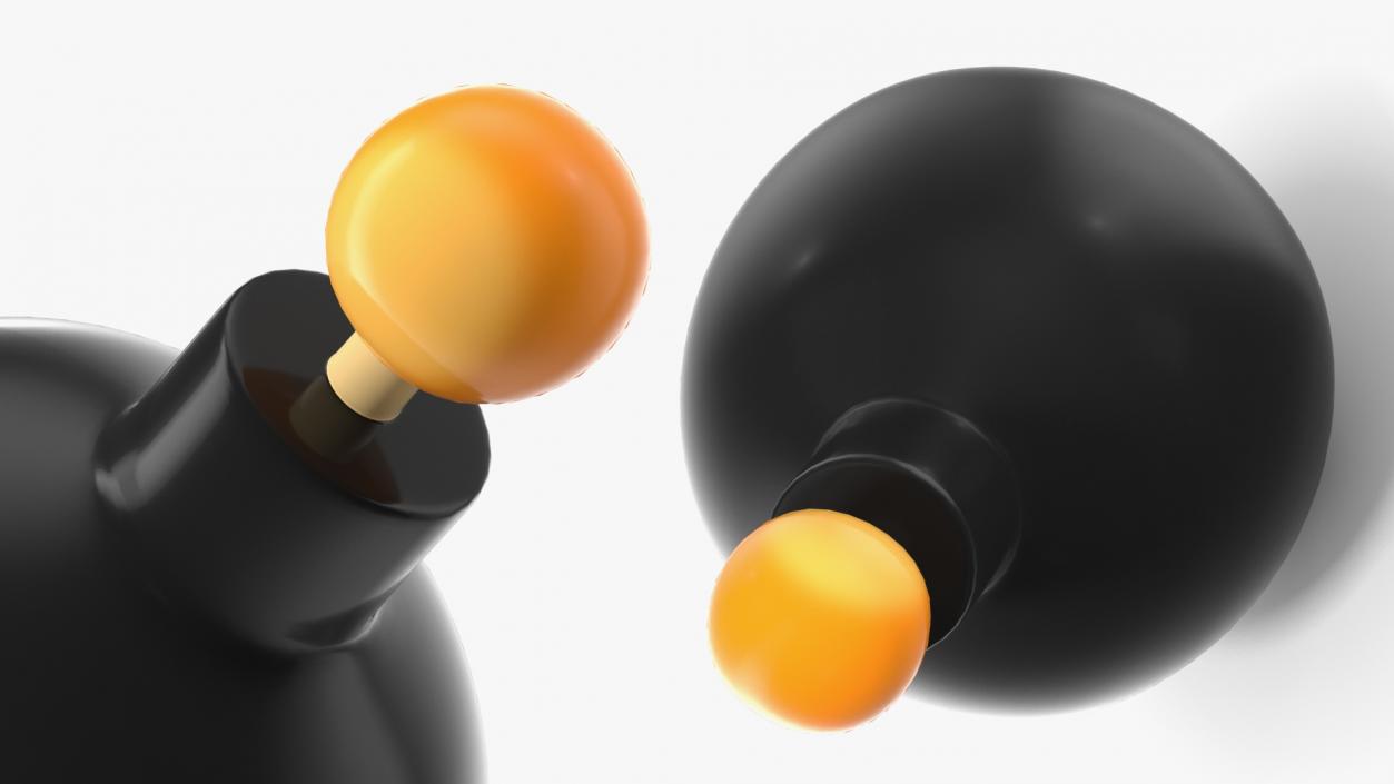 3D model Bomb Emoji