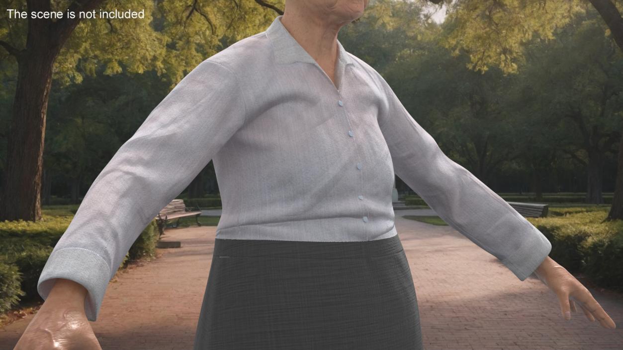 3D Clothes for an Older Woman