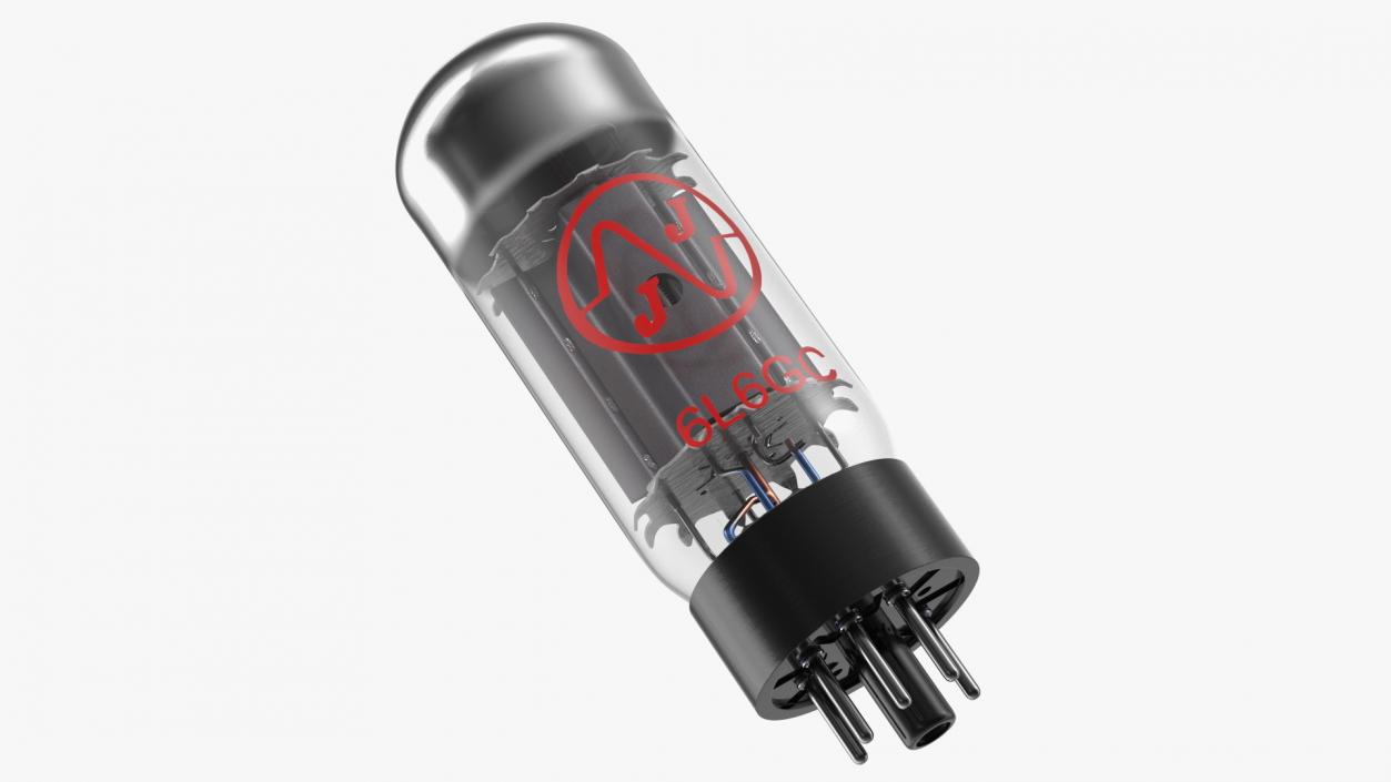 JJ Electronics Vacuum Tube 6L6GC 3D