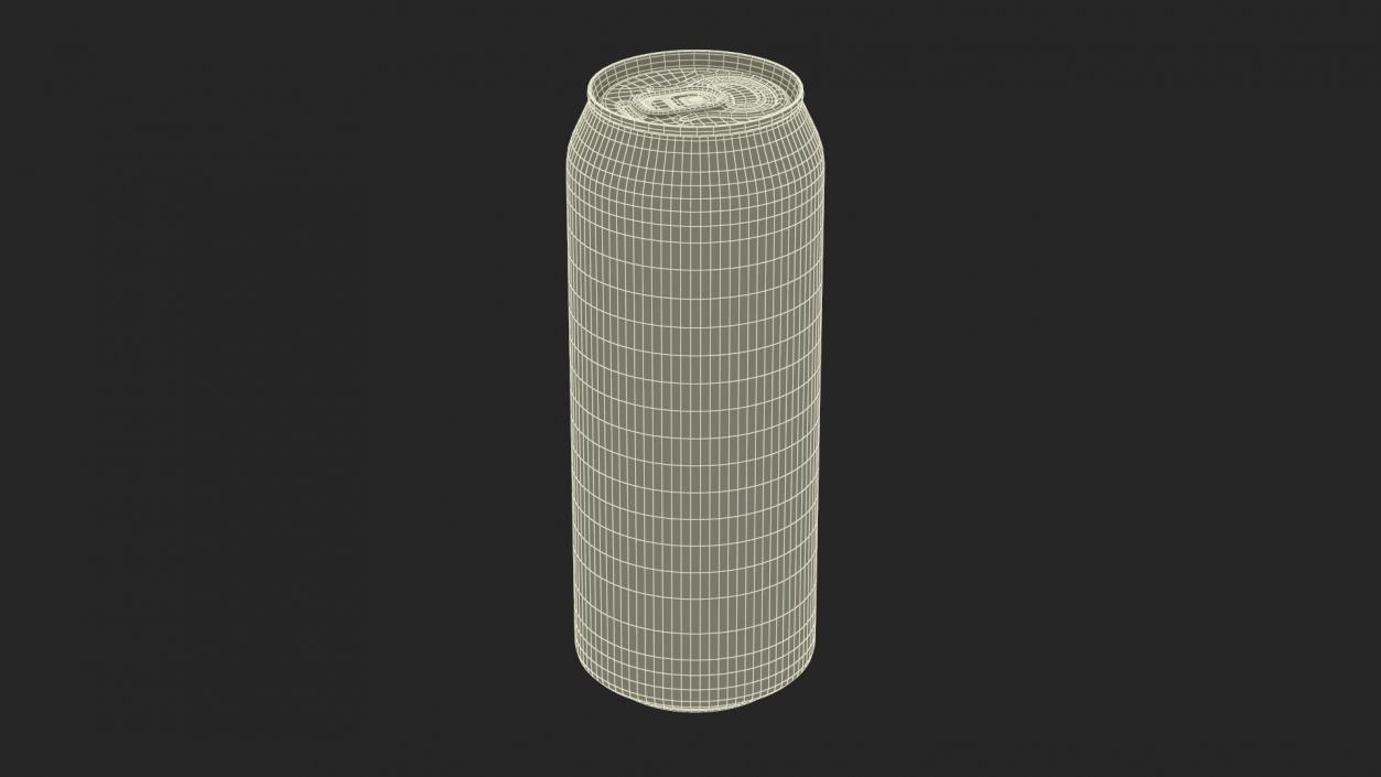 Aluminum Beverage Can 0 5 L 3D