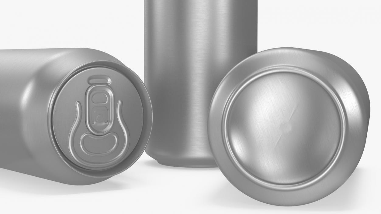 Aluminum Beverage Can 0 5 L 3D