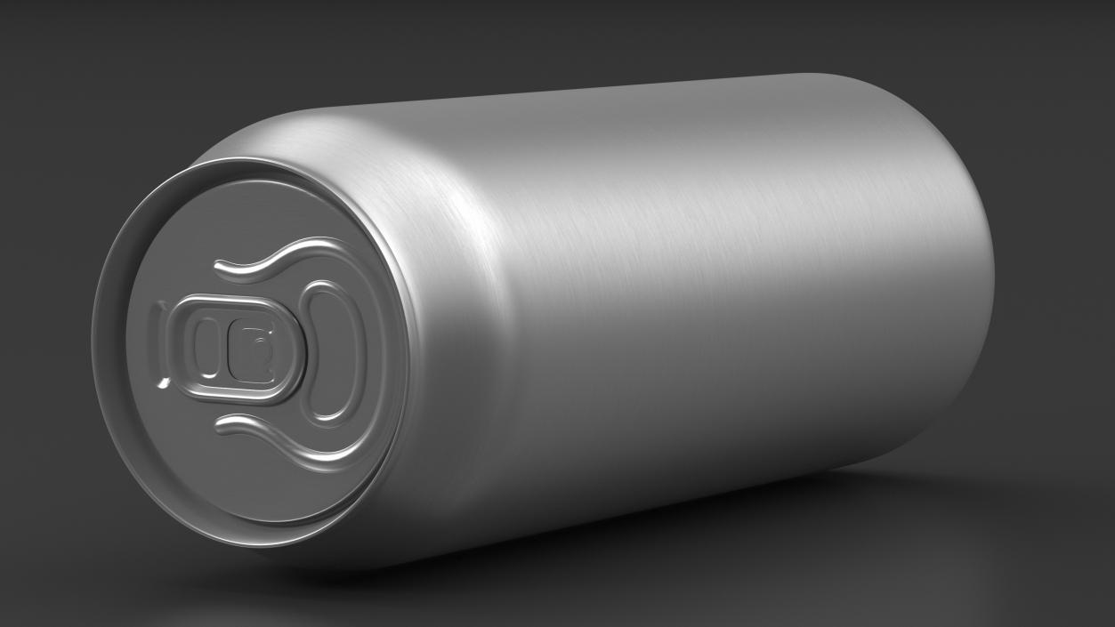 Aluminum Beverage Can 0 5 L 3D