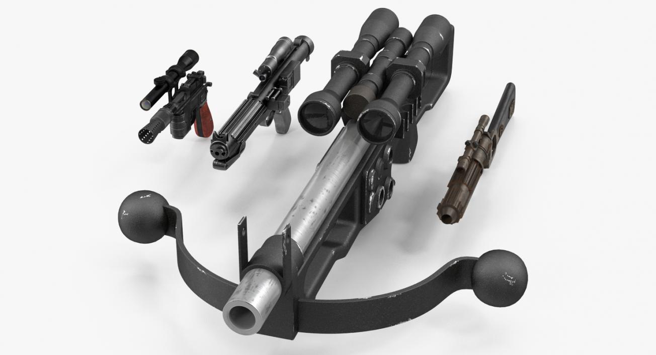 3D model Star Wars Weapons Collection 2