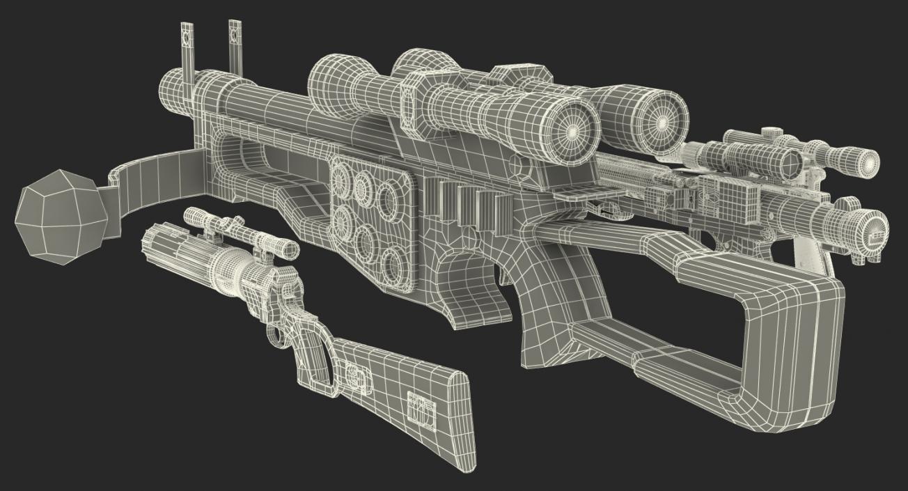 3D model Star Wars Weapons Collection 2