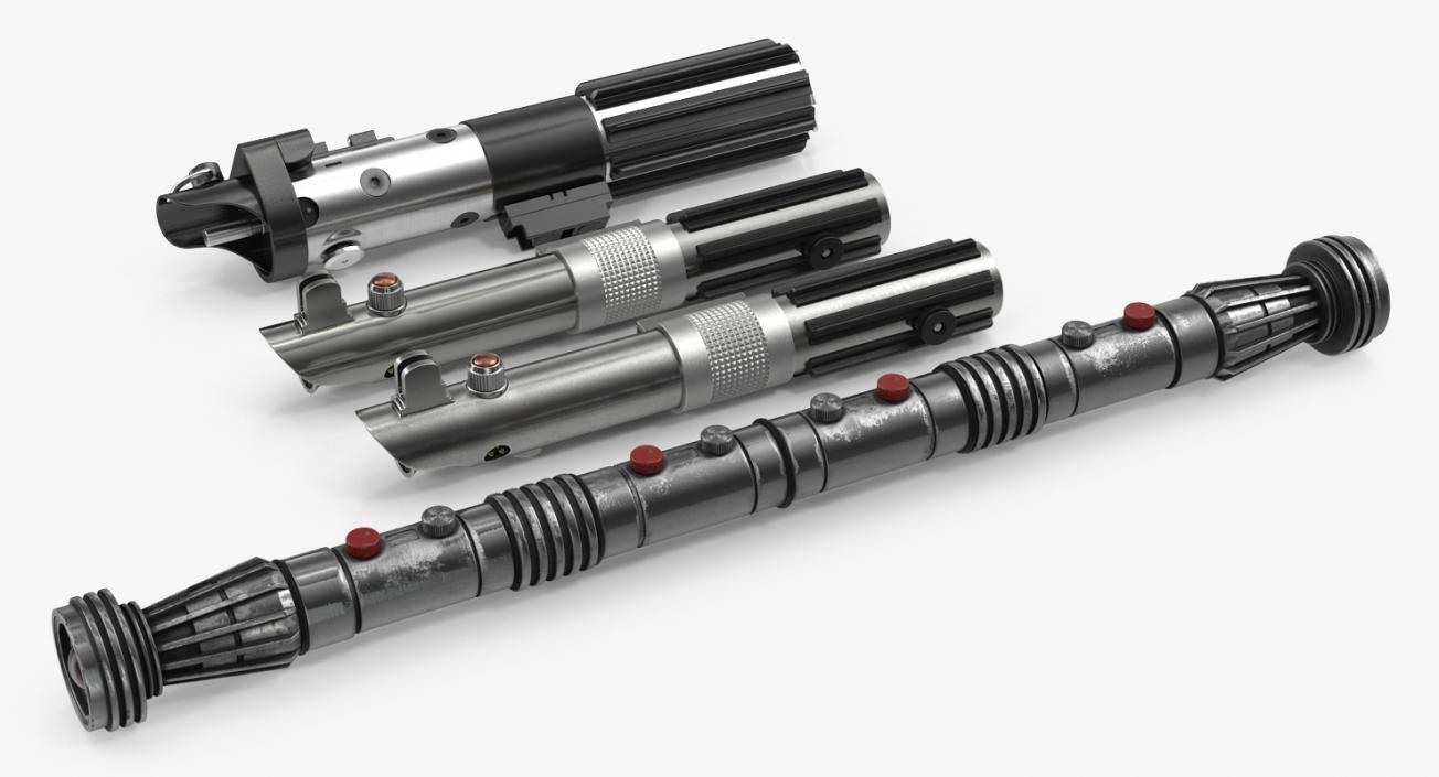 3D model Star Wars Weapons Collection 2