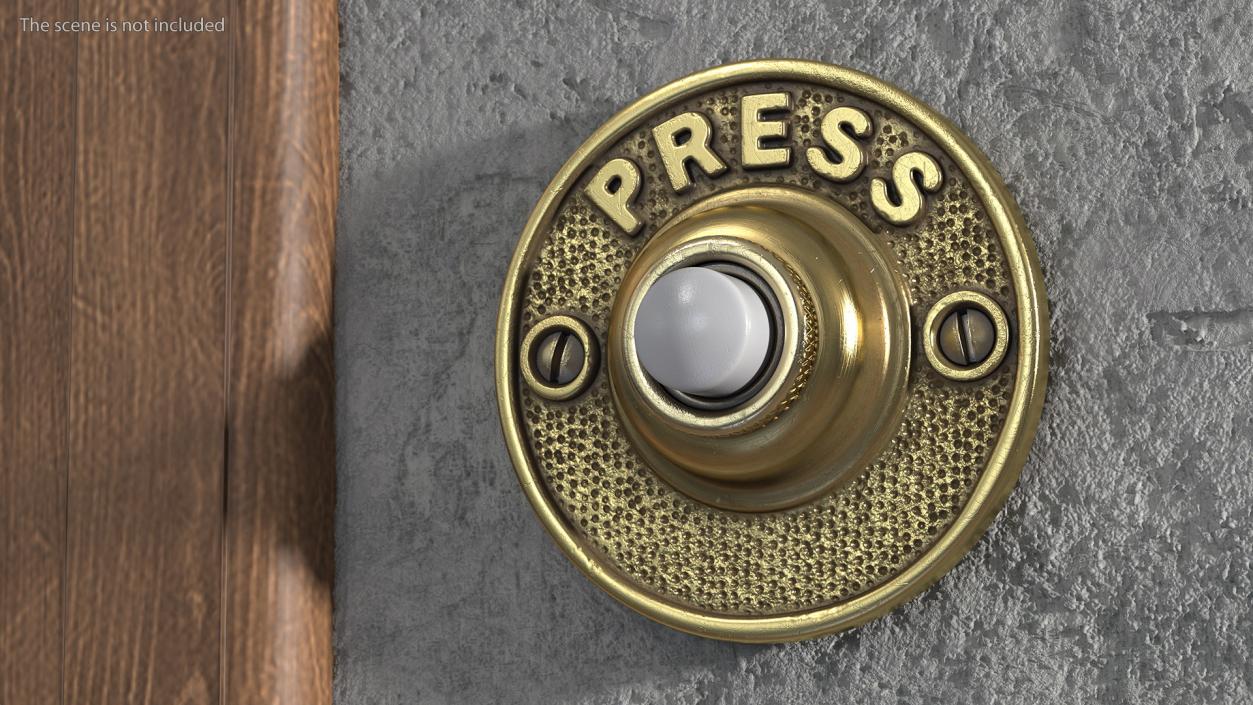 Doorbell Buttons Collection 3D