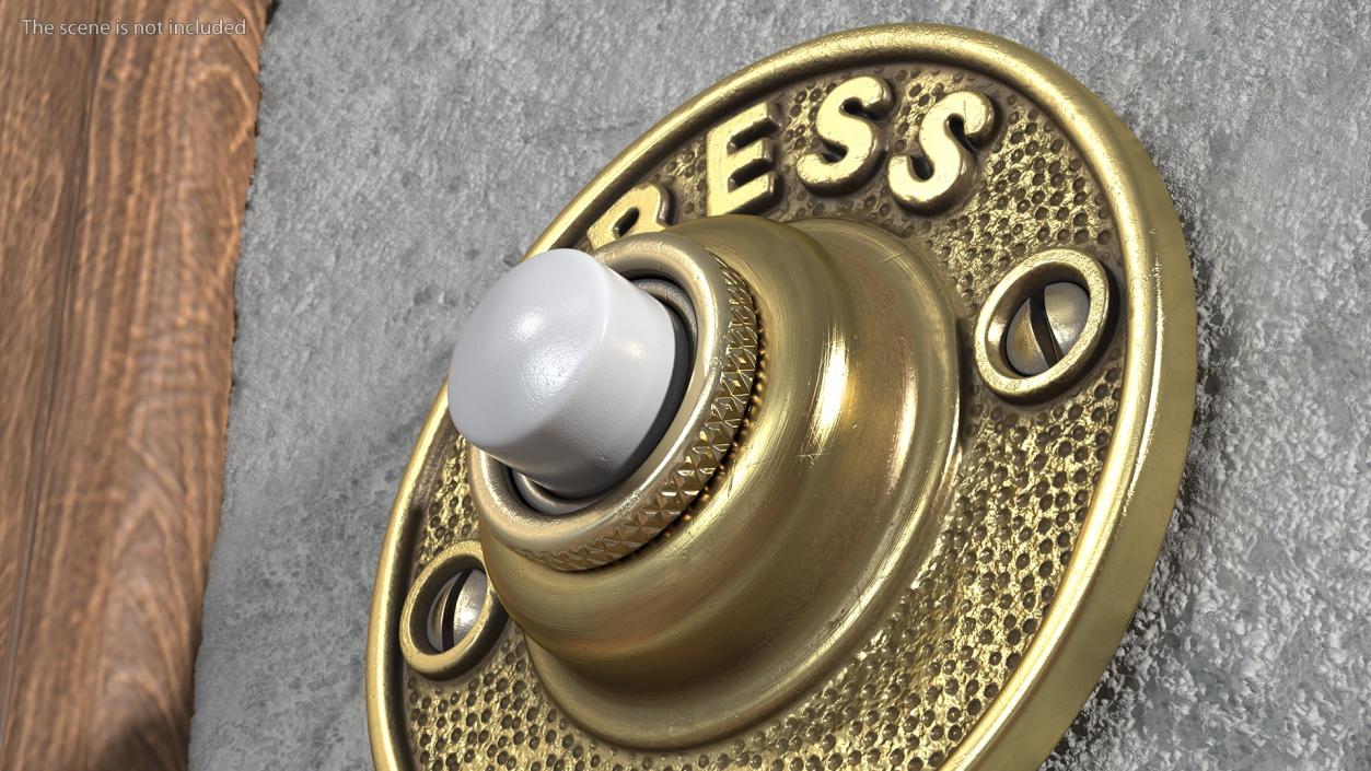 Doorbell Buttons Collection 3D