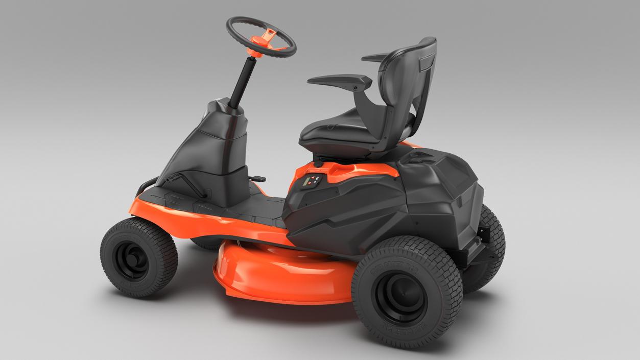 Mobile Lawn-Mower Orange 3D model