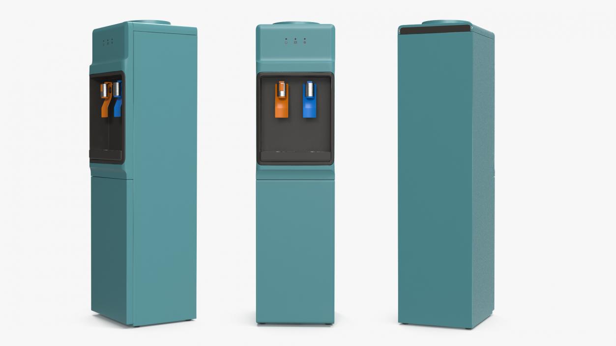 3D Bottleless Water Cooler Dispenser model