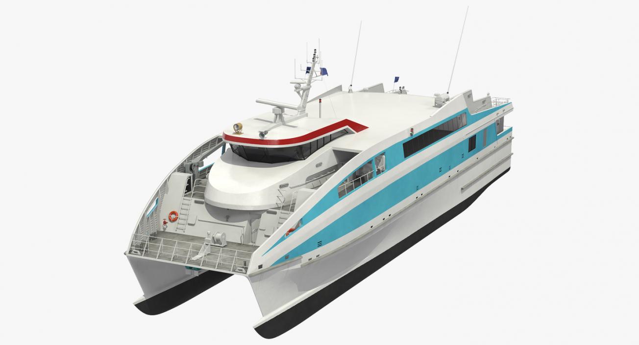 3D model Ferry Catamaran