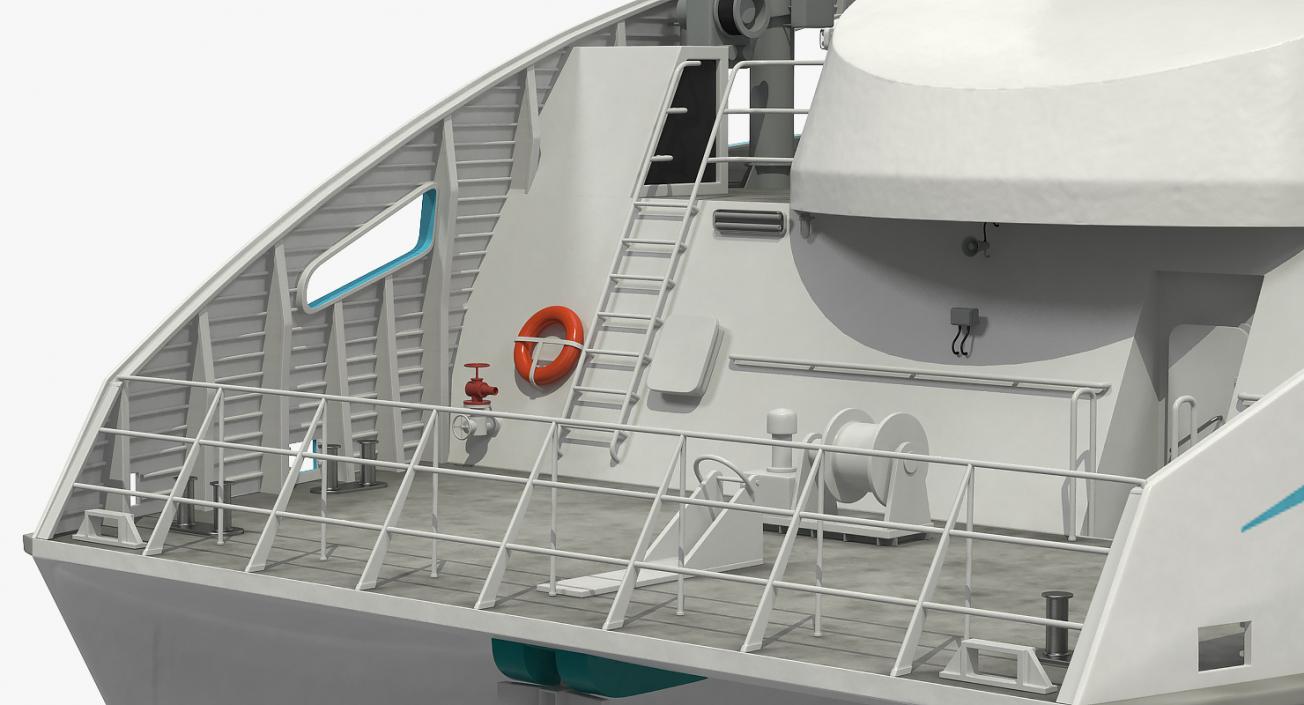 3D model Ferry Catamaran