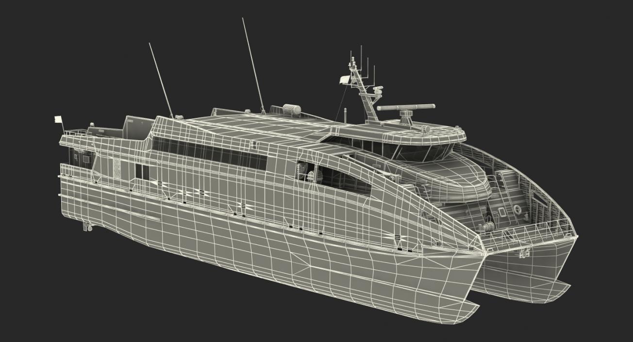 3D model Ferry Catamaran