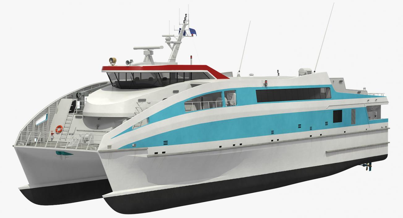 3D model Ferry Catamaran