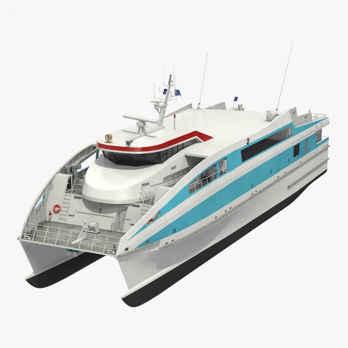 3D model Ferry Catamaran