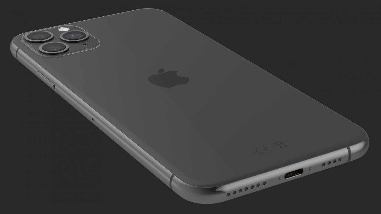 3D model Apple iPhone 11 Pro Space Grey