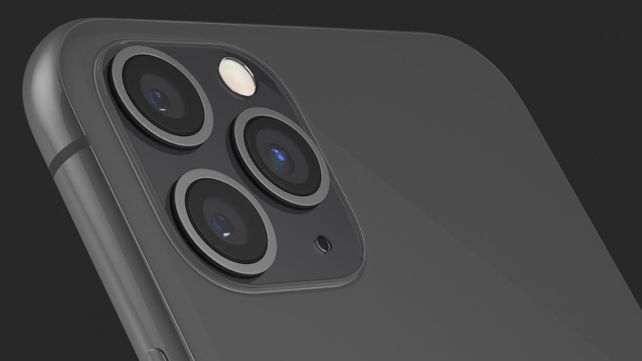 3D model Apple iPhone 11 Pro Space Grey