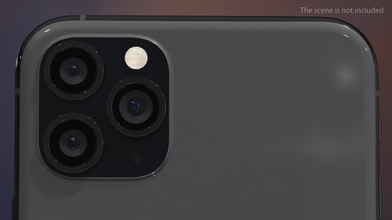 3D model Apple iPhone 11 Pro Space Grey