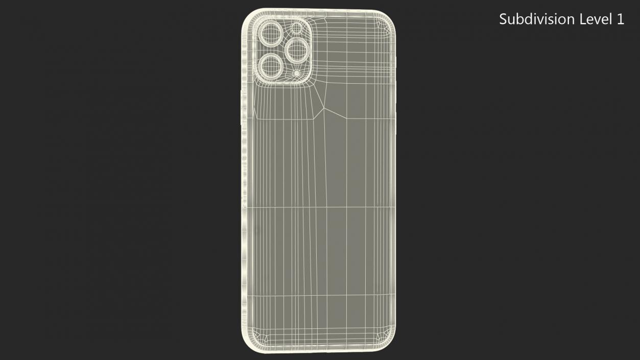 3D model Apple iPhone 11 Pro Space Grey