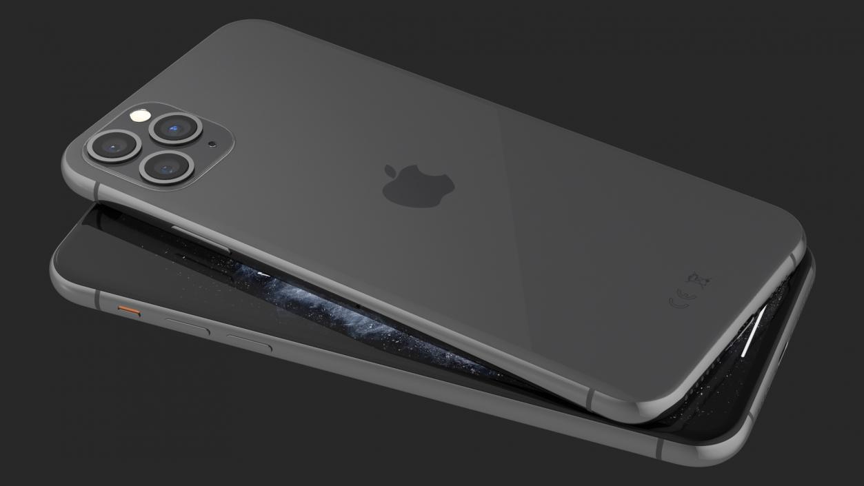 3D model Apple iPhone 11 Pro Space Grey